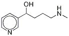 rac-4-(Methylamino)-1-(3-pyridyl)-1-butanol Structural