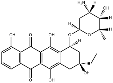 13-Deoxocarminomycin Structural