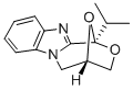 4,5-Dihydro-1-(1-methylethyl)-1,4-epoxy-1H,3H-(1,4)oxazepino(4,3-a)ben zimidazole Structural