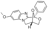 1,4-Epoxy-1H,3H-(1,4)oxazepino(4,3-a)benzimidazole, 4,5-dihydro-8-meth oxy-1-phenyl-