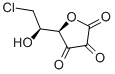 L-threo-2,3-Hexodiulosonic acid, 6-chloro-6-deoxy-, gamma-lactone (9CI) Structural