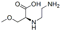 L-Serine, N-(2-aminoethyl)-O-methyl- (9CI) Structural