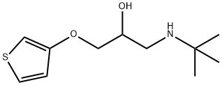 2-Propanol, 1-(tert-butylamino)-3-(3-thienyloxy)-