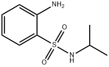 2-amino-N-isopropylbenzenesulfonamide Structural