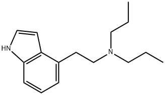 4-(2-di-N-propylaminoethyl)indole Structural