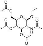 ETHYL 2-ACETAMIDO-3,4,6-TRI-O-ACETYL-2-DEOXY-BETA-D-GLUCOPYRANOSIDE Structural