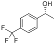 (R)-1-[4-(TRIFLUOROMETHYL)PHENYL]ETHANOL Structural