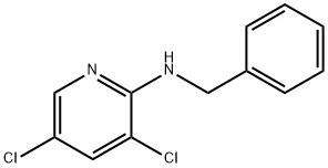 N-benzyl-3,5-dichloropyridin-2-amine Structural