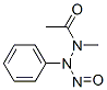 Acetic acid, 1-methyl-2-nitroso-2-phenylhydrazide Structural