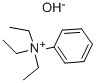 TRIETHYLPHENYLAMMONIUM HYDROXIDE Structural