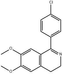 1-(4-CHLOROPHENYL)-6,7-DIMETHOXY-3,4-DIHYDROISOQUINOLINE