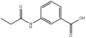 Benzoic acid, 3-[(1-oxopropyl)amino]- (9CI)