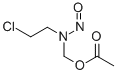 N-NITROSO-N-(ACETOXYMETHYL)-2-CHLOROETHYLAMINE Structural