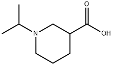 3-Piperidinecarboxylicacid,1-(1-methylethyl)-(9CI) Structural