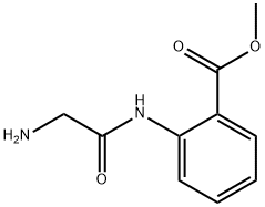 Benzoic acid, 2-[(aminoacetyl)amino]-, methyl ester (9CI) Structural