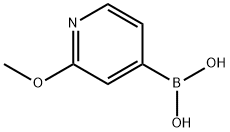 2-Methoxypyridne-4-boronic acid Structural