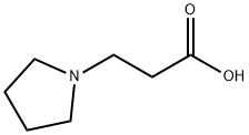 3-PYRROLIDIN-1-YL-PROPIONIC ACID HCL Structural