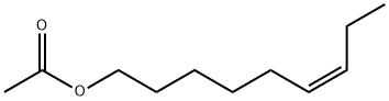 ACETIC ACID CIS-6-NONEN-1-YL ESTER Structural