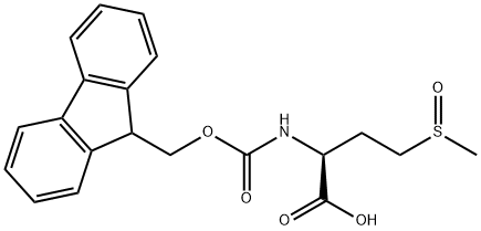 FMOC-MET(O)-OH Structural