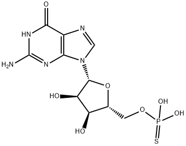 guanosine 5'-monophosphorothioate Structural