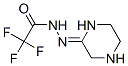 N'-[(2Z)-Piperazin-2-ylidene]trifluoroacetohydrazide Structural