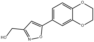 (5-(2,3-DIHYDROBENZO[B][1,4]DIOXIN-7-YL)ISOXAZOL-3-YL)METHANOL