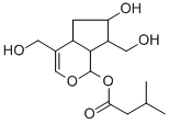 Cyclopenta(c)pyran-4,7-dimethanol, 1,4a,5,6,7,7a-hexahydro-1,6-dihydro xy-, 1-isovalerate