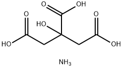 2-Hydroxy-1,2,3-propanetricarboxylic acid/ammonia,(1:x) Structural