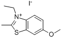 2-METHYL-3-ETHYL-6-METHOXY BENZOTHIAZOLIUM IODIDE