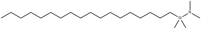 N-OCTADECYLDIMETHYL(DIMETHYLAMINO)SILANE Structural