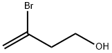 3-Bromo-3-buten-1-ol Structural