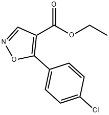 5-(4-CHLORO-PHENYL)-ISOXAZOLE-4-CARBOXYLIC ACID ETHYL ESTER