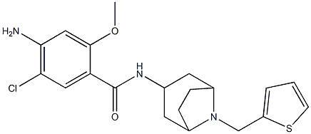 exo-4-Amino-5-chloro-2-methoxy-N-(8-(2-thenyl)-8-azabicyclo(3.2.1)oct- 3-yl)benzamide