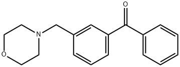 3-(MORPHOLINOMETHYL)BENZOPHENONE