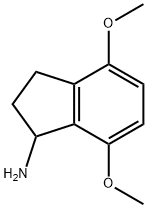 1H-Inden-1-amine,2,3-dihydro-4,7-dimethoxy-(9CI) Structural