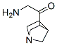 Ethanone, 2-amino-1-(1-azabicyclo[2.2.1]hept-3-yl)-, endo- (9CI) Structural