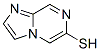 Imidazo[1,2-a]pyrazine-6-thiol (9CI) Structural