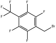 2,3,5,6-TETRAFLUORO-4-(TRIFLUOROMETHYL)BENZYL BROMIDE Structural