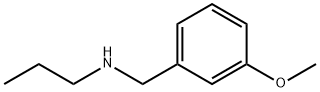 N-(3-METHOXYBENZYL)PROPAN-1-AMINE Structural