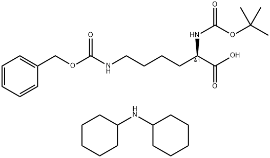 BOC-D-LYS(Z)-OH Structural