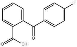 2-(4-FLUOROBENZOYL)BENZOIC ACID Structural