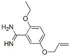 Benzenecarboximidamide, 2-ethoxy-5-(2-propenyloxy)- (9CI) Structural