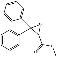 3,3-DIPHENYL-OXIRANE-2-CARBOXYLIC ACID METHYL ESTER Structural