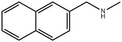 methyl-(naphthalen-2-ylmethyl)azanium Structural