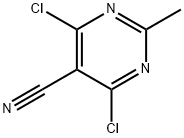 4,6-DICHLORO-2-METHYLPYRIMIDINE-5-CARBONITRILE