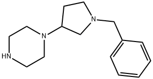 1-(1-BENZYLPYRROLIDIN-3-YL)-PIPERAZINE