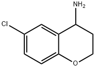 6-CHLORO-CHROMAN-4-YLAMINE Structural