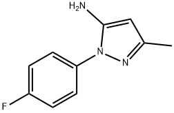 2-(4-FLUORO-PHENYL)-5-METHYL-2H-PYRAZOL-3-YLAMINE Structural