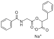 hippuryl-dl-phenyllactic acid sodium salt