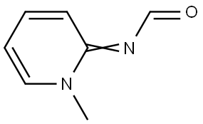 Formamide, N-(1-methyl-2(1H)-pyridinylidene)- (9CI) Structural